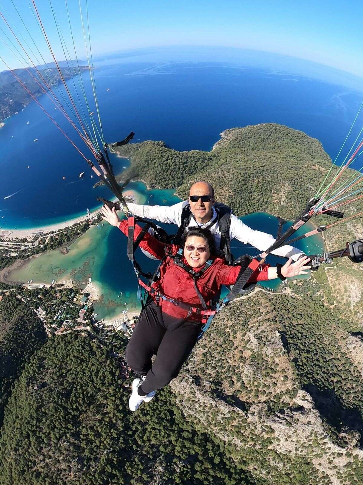 Çinli Diplomatlar Fethiye’de Ölüdeniz’i Gökyüzünden Keşfettiler 1